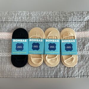 NWT Bombas Women’s Low-Cut No Show Socks. BUNDLE OF 4. Size Small (US 4-7 1/2)